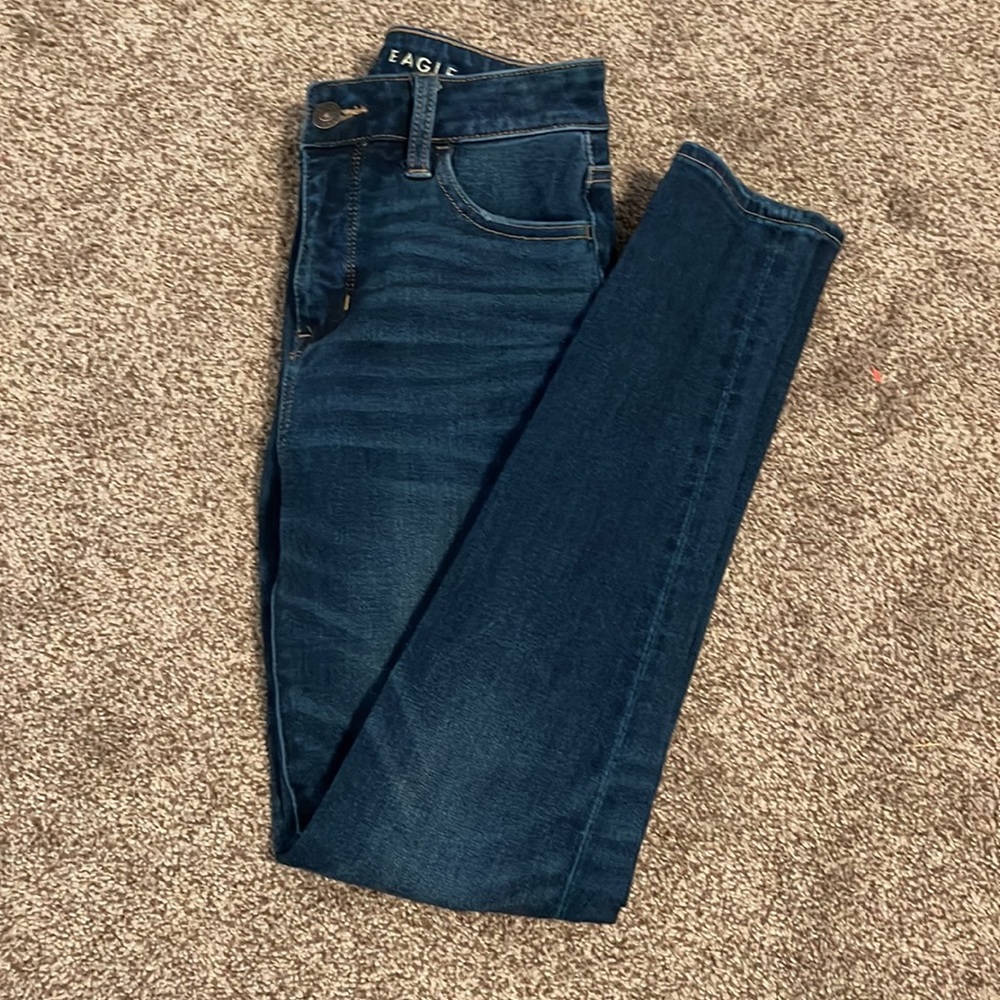 american eagle super high rise jeggings - Picture 3 of 3